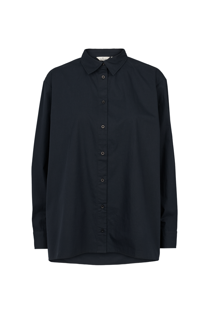 Basic Apparel Vilde Loose Shirt Skjorter 001 Black